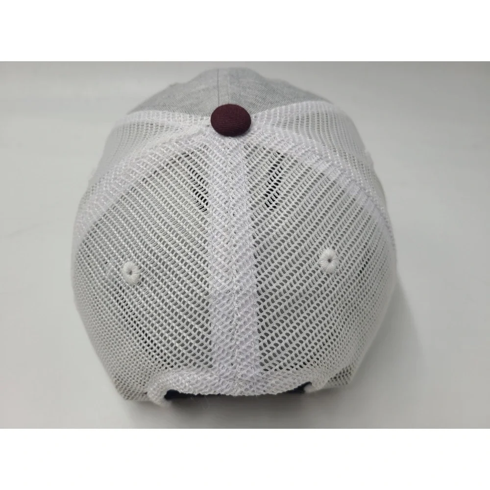 Texas A&M University Aggies‎ Mesh Trucker Snapback Hat Cap Men NCAA Gray White